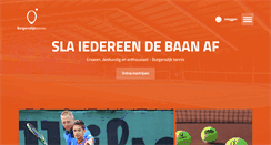 Desktop Screenshot of burgersdijktennis.nl